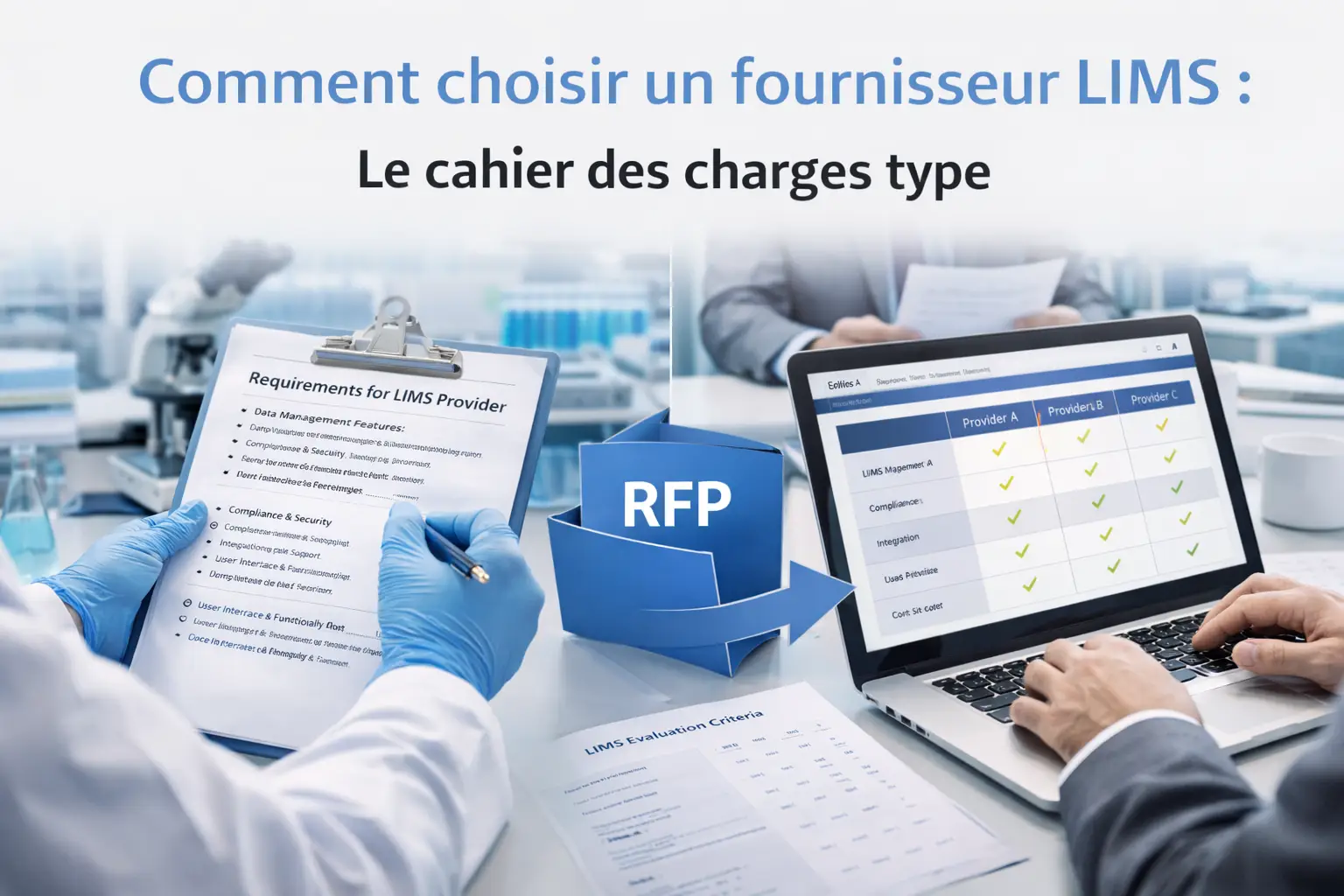 Choisir un fournisseur LIMS