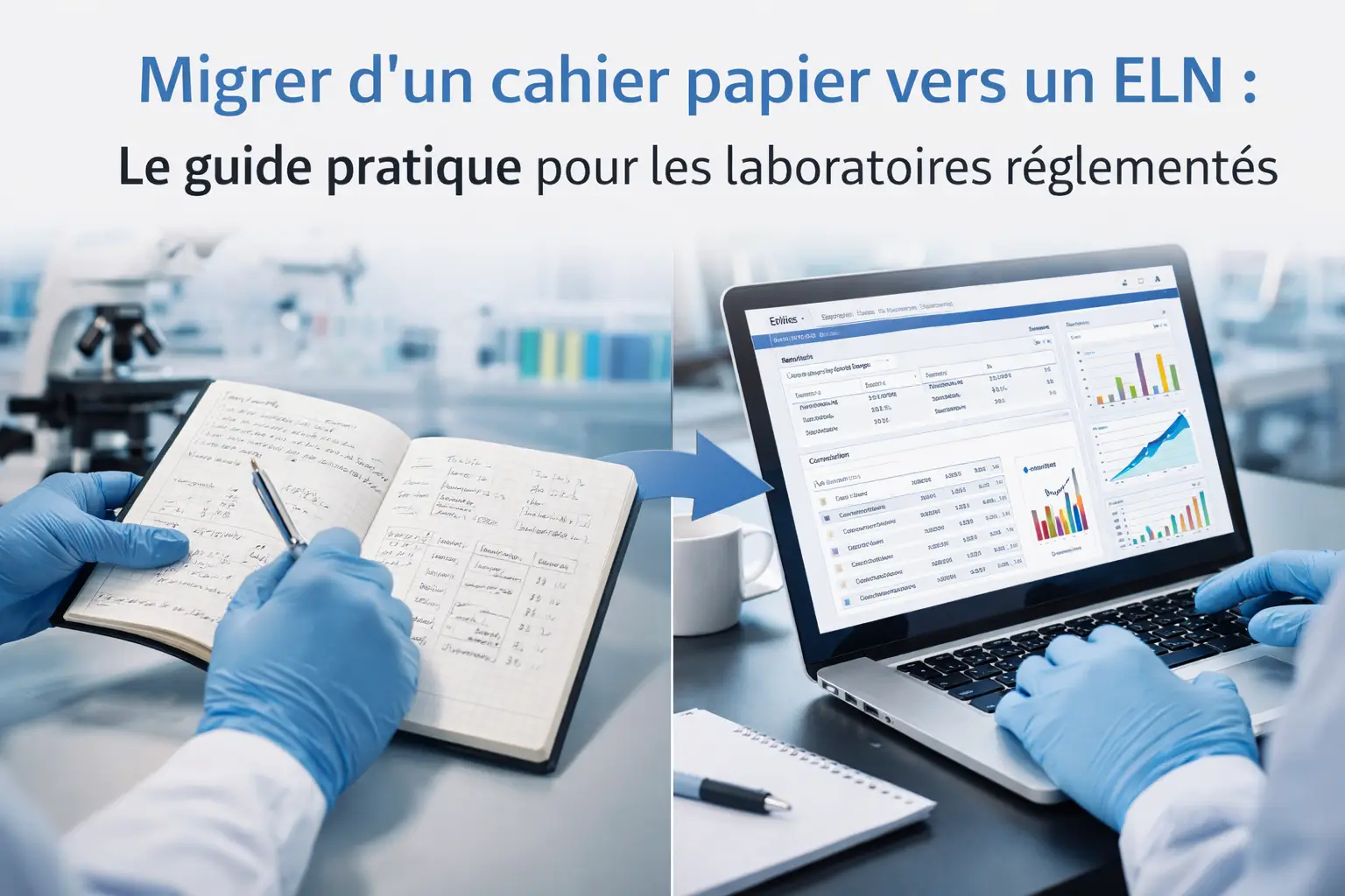 Migre d'un cahier papier vers un ELN